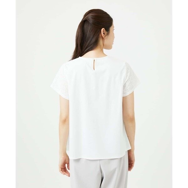 ジャンニ・ロ・ジュディチェ（GIANNI LO GIUDICE）/[洗える]トライアングルレースカットソー_10