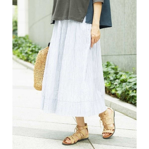 ジャンニ・ロ・ジュディチェ（GIANNI LO GIUDICE）/[洗える]コットンタックドビースカート