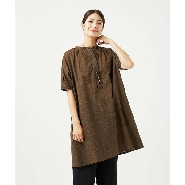 ジャンニ・ロ・ジュディチェ（GIANNI LO GIUDICE）/[洗える・日本製]ミラクルウェーブワンピース