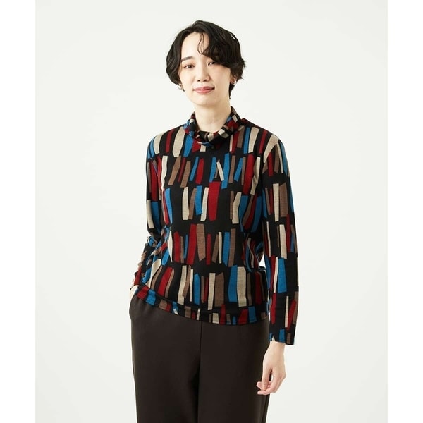 ジャンニ・ロ・ジュディチェ（GIANNI LO GIUDICE）/[洗える・日本製]Tenリバースティックプリントカットソー