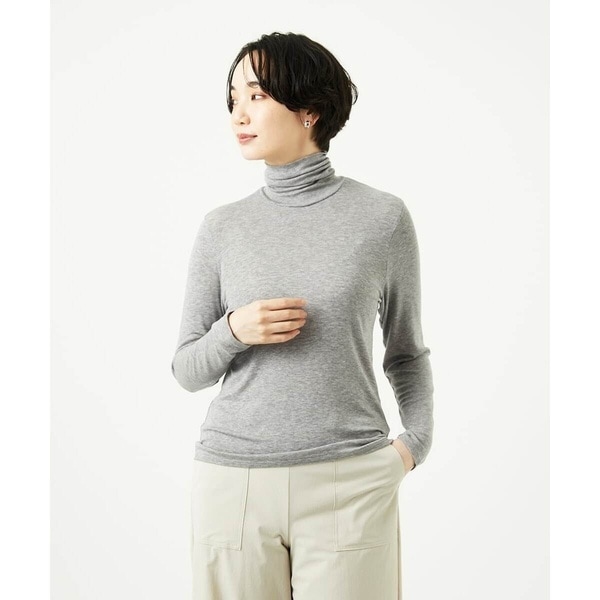 ジャンニ・ロ・ジュディチェ（GIANNI LO GIUDICE）/[洗える]テンセルウールガーゼフライスカットソー