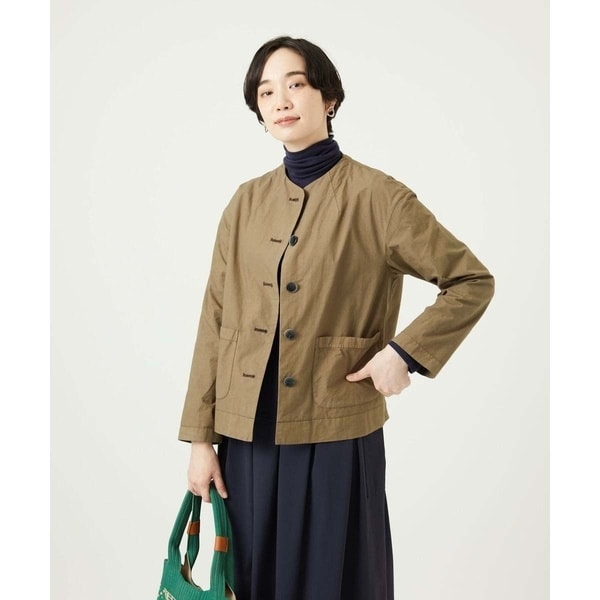 ジャンニ・ロ・ジュディチェ（GIANNI LO GIUDICE）/[洗える]コットンタイプライターショートジャケット