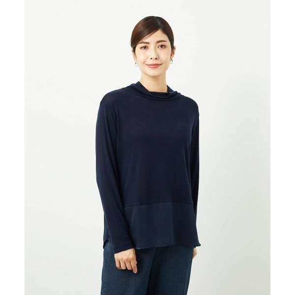 ジャンニ・ロ・ジュディチェ（GIANNI LO GIUDICE）/[洗える・日本製]リヨセルウールガーゼフライスカットソー