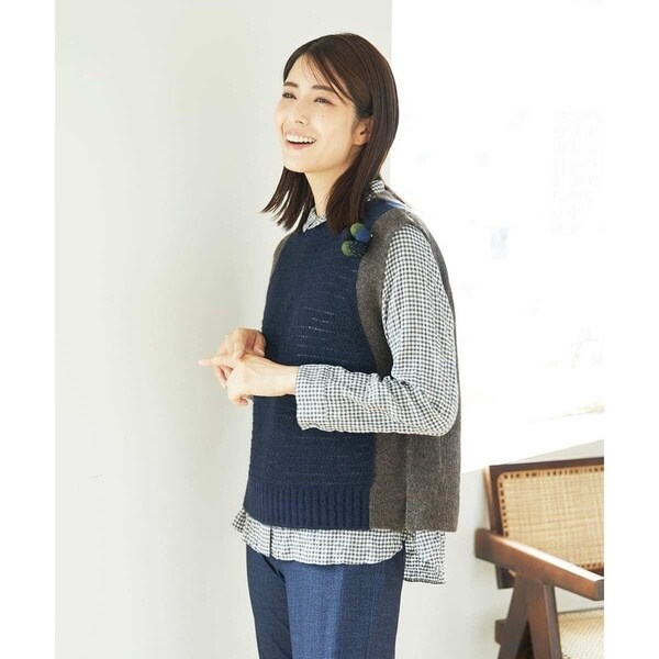 ジャンニ・ロ・ジュディチェ（GIANNI LO GIUDICE）/[洗える]ＭＥＥＴニットベスト_15