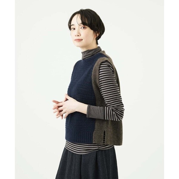 ジャンニ・ロ・ジュディチェ（GIANNI LO GIUDICE）/[洗える]ＭＥＥＴニットベスト_17