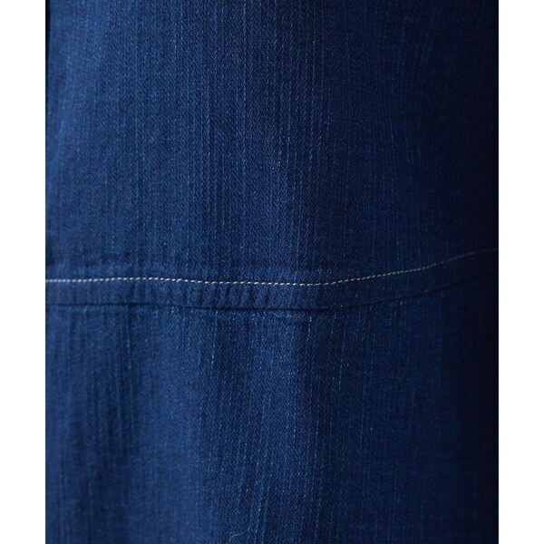 ジャンニ・ロ・ジュディチェ（GIANNI LO GIUDICE）/[洗える]二重織ガーゼデニム製品染めブラウス_11