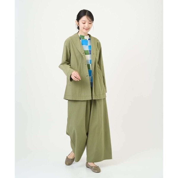ジャンニ・ロ・ジュディチェ（GIANNI LO GIUDICE）/[洗える・日本製]コットン天竺ブロックチェックプリントカットソー_13