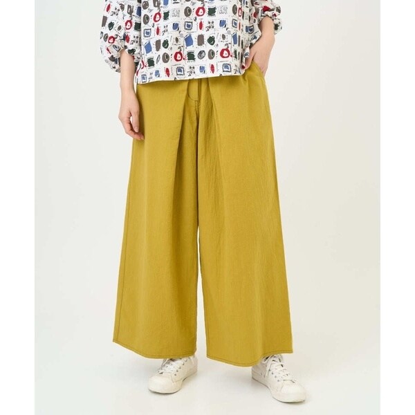 ジャンニ・ロ・ジュディチェ（GIANNI LO GIUDICE）/[洗える]コットンナチュラルワッシャーワイドパンツ_3