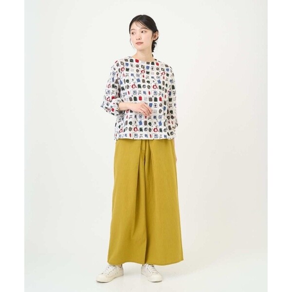 ジャンニ・ロ・ジュディチェ（GIANNI LO GIUDICE）/[洗える]コットンナチュラルワッシャーワイドパンツ_13