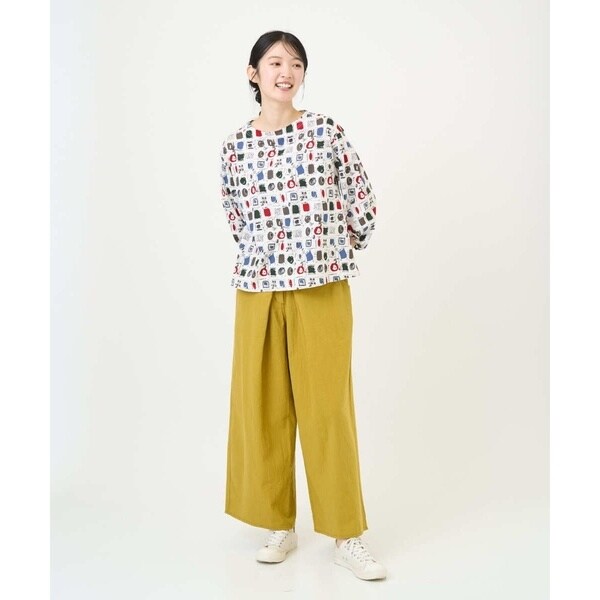ジャンニ・ロ・ジュディチェ（GIANNI LO GIUDICE）/[洗える]コットンナチュラルワッシャーワイドパンツ_14