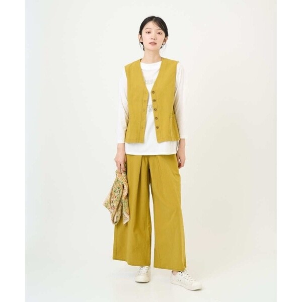 ジャンニ・ロ・ジュディチェ（GIANNI LO GIUDICE）/[洗える]コットンナチュラルワッシャーワイドパンツ_17