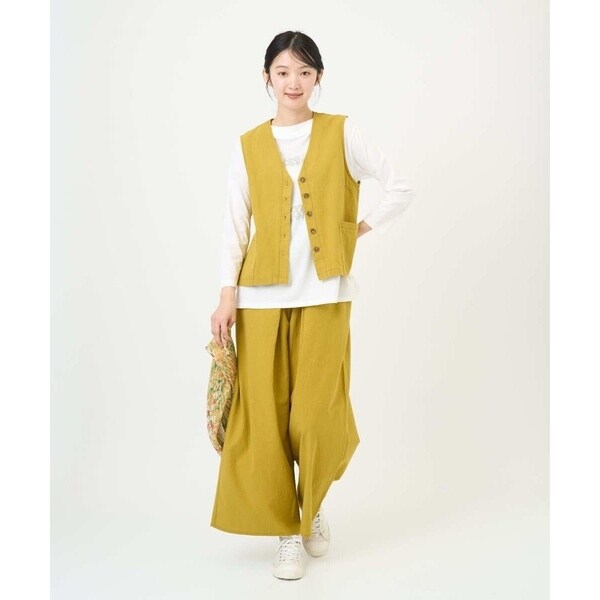 ジャンニ・ロ・ジュディチェ（GIANNI LO GIUDICE）/[洗える]コットンナチュラルワッシャーワイドパンツ_18