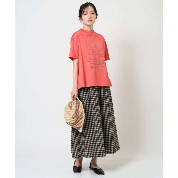 ジャンニ・ロ・ジュディチェ（GIANNI LO GIUDICE）/[洗える]リネンコットンギンガムチェックスカート_11