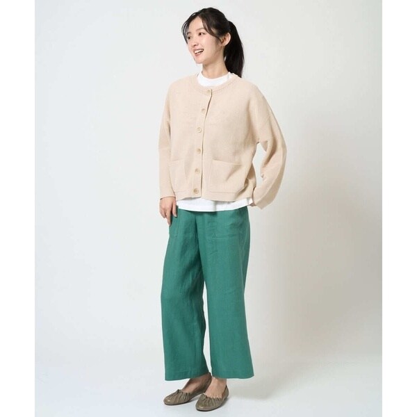 【NEW】ジャンニ・ロ・ジュディチェ（GIANNI LO GIUDICE）/[洗える]カラーリネン製品洗いパンツ_3