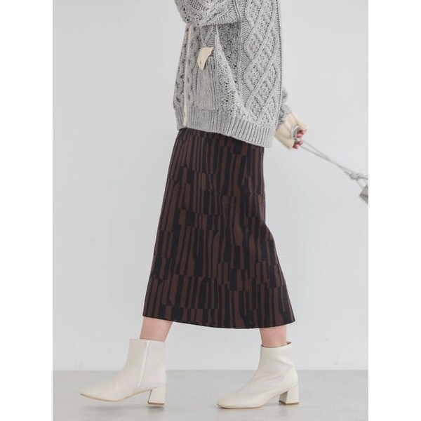 アメリカンホリック（AMERICAN HOLIC）/バイパチジャガードニット  