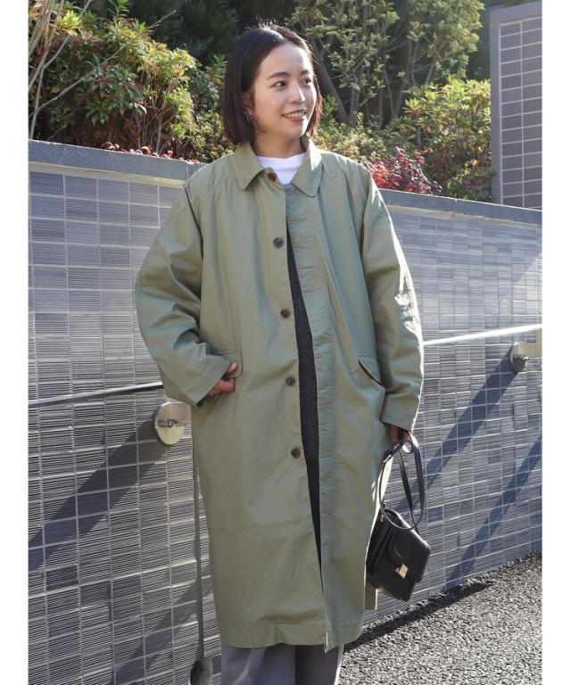 chiclinステンカラーコート　ボアライナー付き アメリカンホリック（AMERICAN HOLIC）/2WAYステンカラーライナー付き