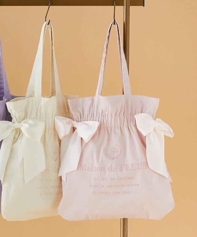 メゾン ド フルール（Maison de FLEUR）/EC限定 キャンバスダブル 観*り様 Maison de FLEUR バッグ