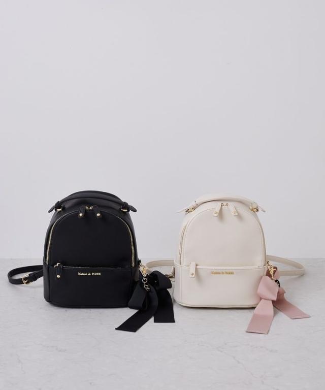 メゾン ド フルール（Maison de FLEUR）/リボンMリュック