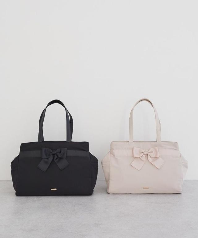 メゾン ド フルール（Maison de FLEUR）/グログランリボン3ルームトートバッグ