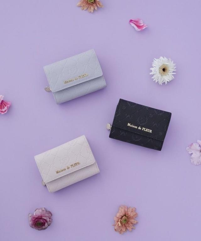 メゾン ド フルール（Maison de FLEUR）/カラーモノグラムウォレット