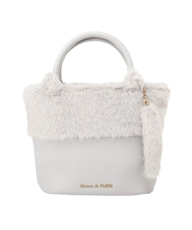 メゾン ド フルール（Maison de FLEUR）/ねこフェイクファーバッグ_5