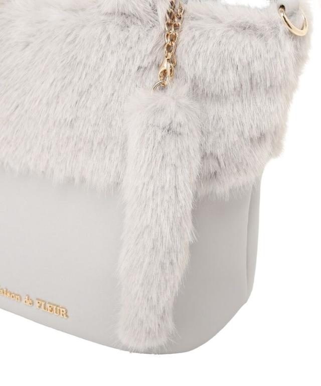 メゾン ド フルール（Maison de FLEUR）/ねこフェイクファーバッグ_15