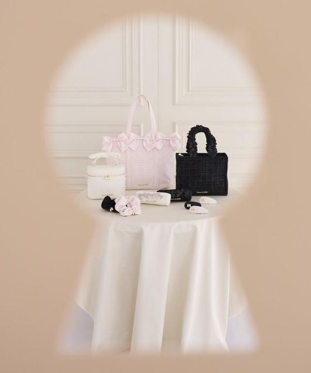 メゾン ド フルール（Maison de FLEUR）/ツイードボリュームリボン 