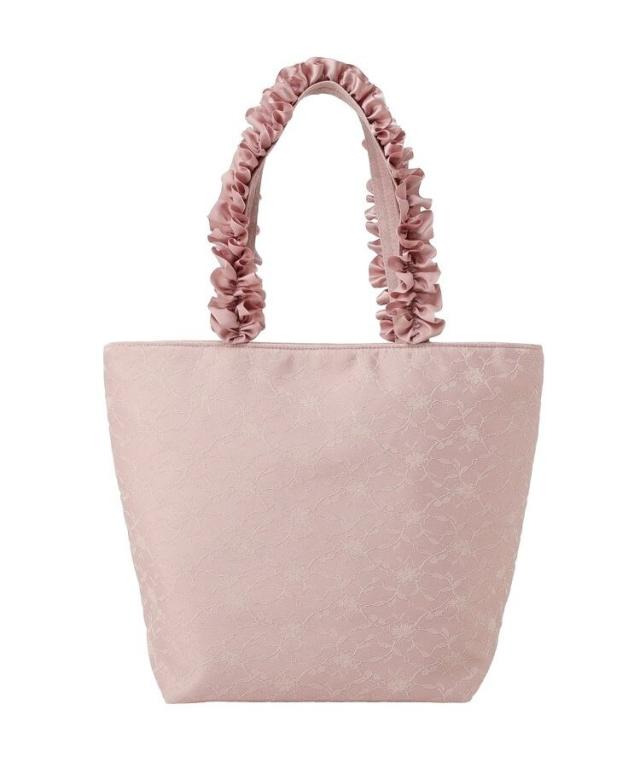 メゾン ド フルール（Maison de FLEUR）/【A4対応】ラビットフリルハンドルトートバッグ_9