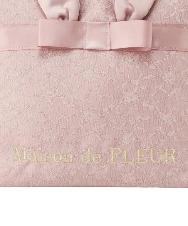 メゾン ド フルール（Maison de FLEUR）/【A4対応】ラビットフリルハンドルトートバッグ_16