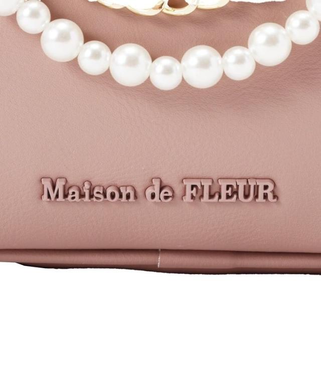 メゾン ド フルール（Maison de FLEUR）/【チャーム付き／2Way】ワイドボストンバッグ_14