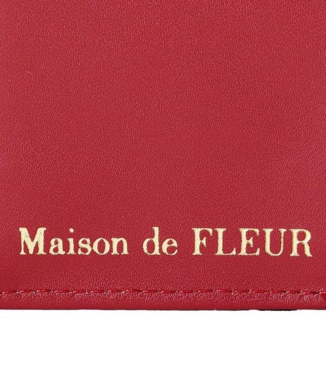 メゾン ド フルール（Maison de FLEUR）/リーフ付きチェリーウォレット