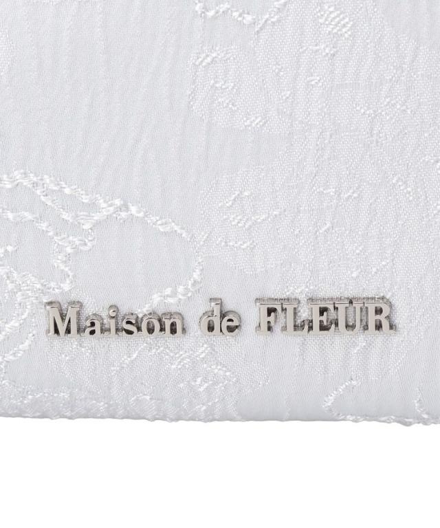 【NEW】メゾン ド フルール（Maison de FLEUR）/【Sサイズ／2Way】ブルーマニアボリュームリボン2WayトートSバッグ_15