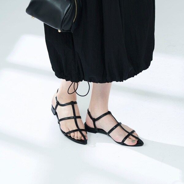 ノーリーズ（NOLLEY'S）/ポインテッドラインサンダルの通販はau PAY