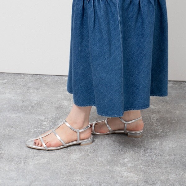 ノーリーズ（NOLLEY'S）/ポインテッドラインサンダルの通販はau PAY