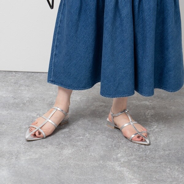 ノーリーズ（NOLLEY’S）/ポインテッドラインサンダル ノーリーズ（NOLLEY'S）/ポインテッドラインサンダルの通販はau PAY