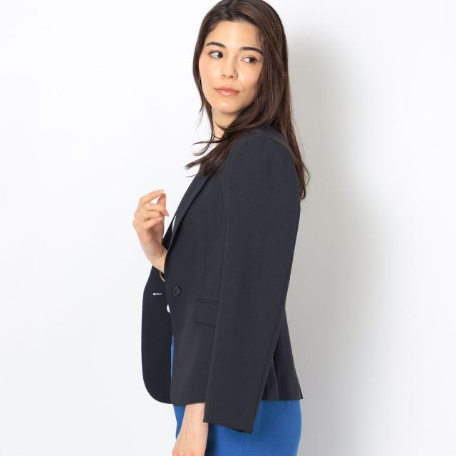 ノーリーズ（NOLLEY'S）/ウォッシャブルSYツイルテーラードジャケット