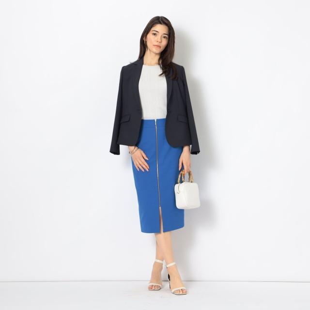 ノーリーズ（NOLLEY'S）/ウォッシャブルSYツイルテーラードジャケット