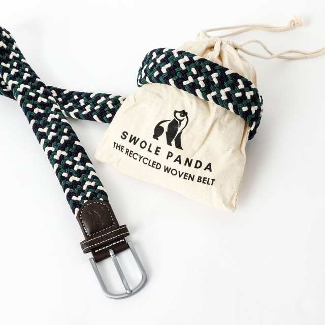 ノーリーズ（NOLLEY’S）/【SWOLE PANDA/スウォール パンダ】RECYCLED WOVEN BELT ZIGZAG