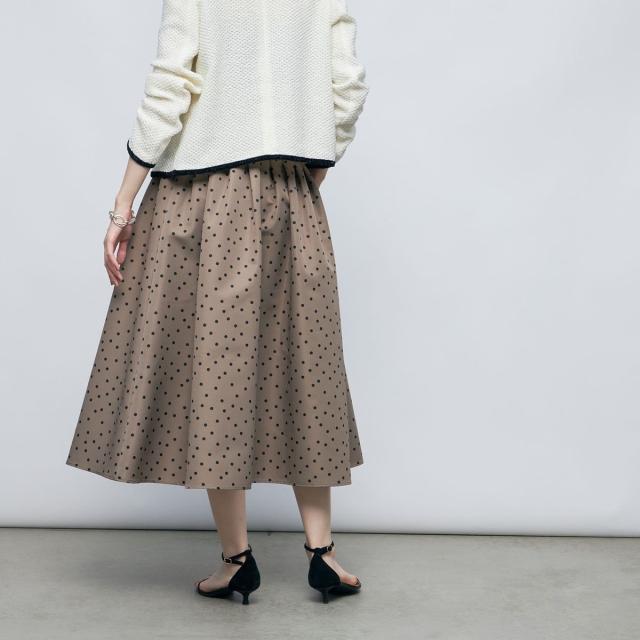 【新品タグ付き】NOLLEY'S sophi ウォッシャブルドットスカート36 新品タグ付き】NOLLEY'S sophi ウォッシャブルドットスカート36