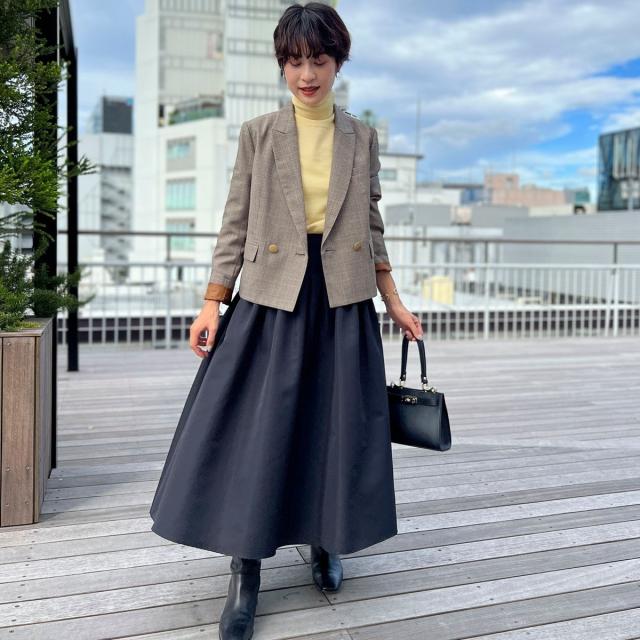 ＜飯豊まりえさん着用＞グレンチェックショートジャケット ノーリーズ（NOLLEY'S）/＜飯豊まりえさん着用＞グレンチェック