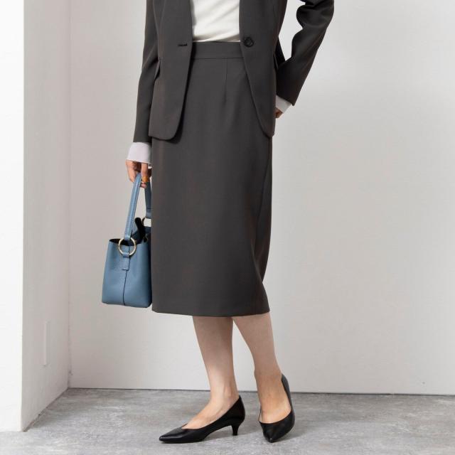 ノーリーズ（NOLLEY’S）/《セットアップ対応》ウォッシャブルソフトダブルクロスペンシルタイトスカート