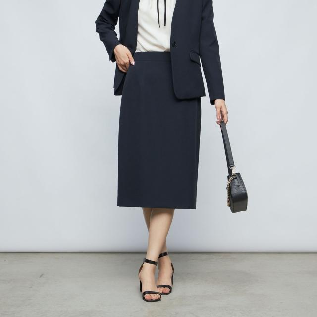 CADUNE ダブルクロスタイトスカート