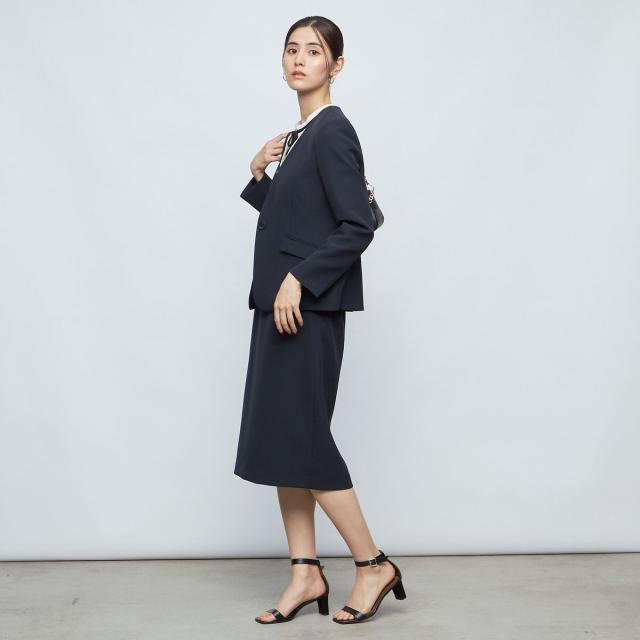 ノーリーズ（NOLLEY’S）/《セットアップ対応》ウォッシャブルソフトダブルクロスペンシルタイトスカート