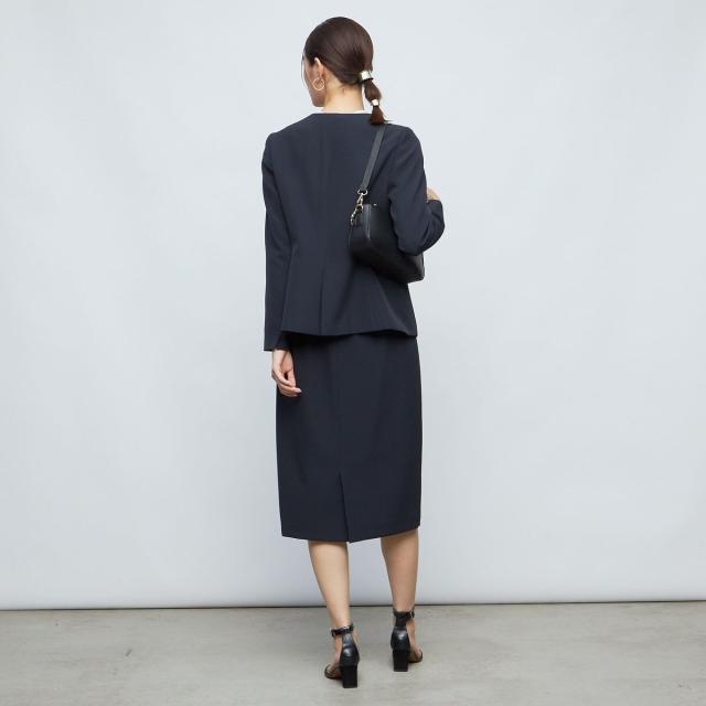 ノーリーズ（NOLLEY’S）/《セットアップ対応》ウォッシャブルソフトダブルクロスペンシルタイトスカート