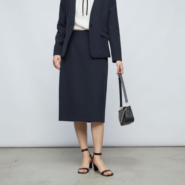 ノーリーズ（NOLLEY’S）/《セットアップ対応》ウォッシャブルソフトダブルクロスペンシルタイトスカート