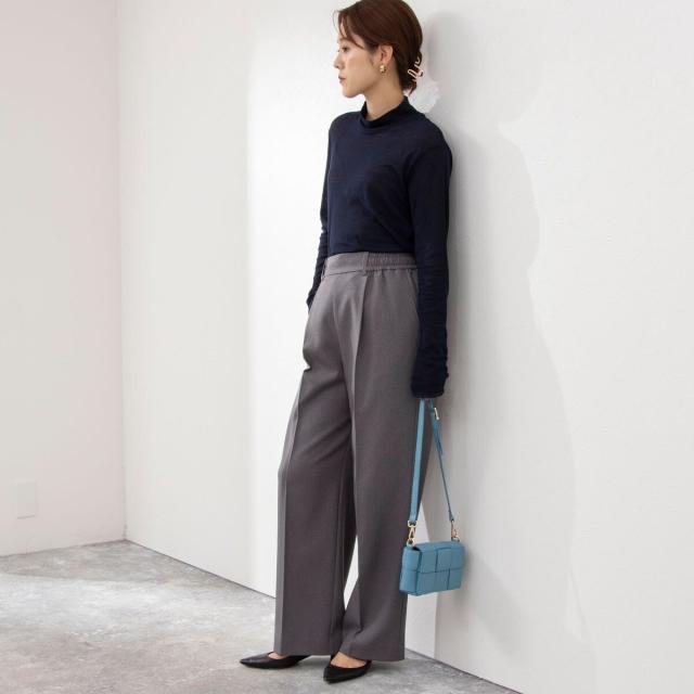ノーリーズ（NOLLEY'S）/シアーハイネックプルオーバーカットソーの
