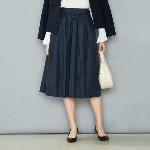 ノーリーズ（NOLLEY’S）/ウォッシャブルエクセルタフタギャザースカートの通販は