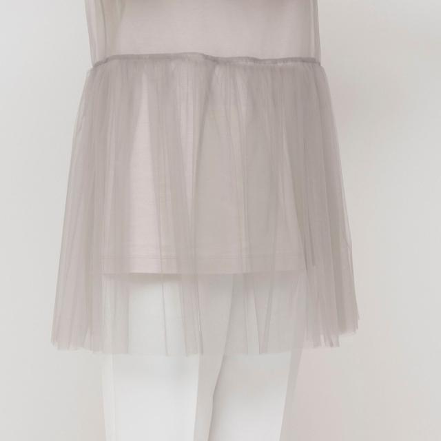 ノーリーズ（NOLLEY'S）/2WAYチュール ノースリーブブラウス