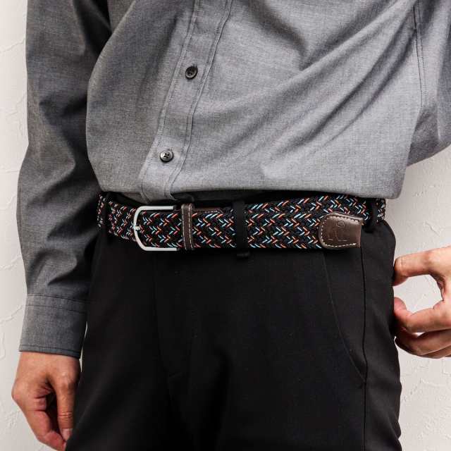 ノーリーズ（NOLLEY’S）/【SWOLE PANDA/スウォール パンダ】RECYCLED WOVEN BELT DOT ゴムメ