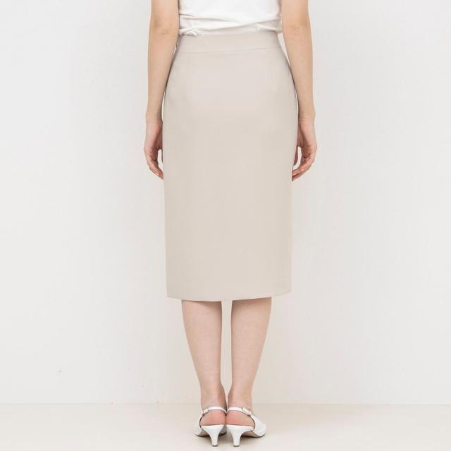 ノーリーズ（NOLLEY’S）/《セットアップ対応》撥水ダブルクロスサイドスリットスカート